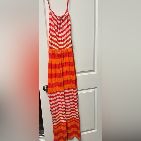NWT Express Maxi Dress with removable straps and slits Small - Picture 1 of 4